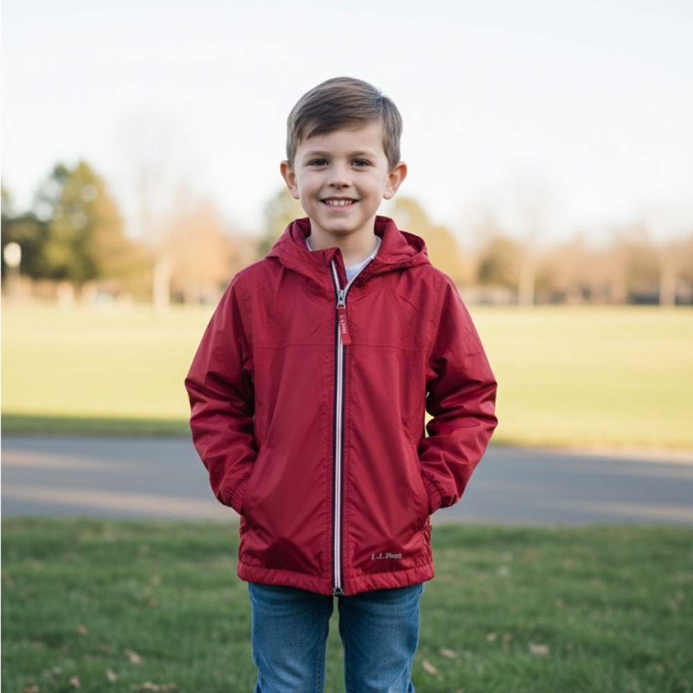 L.L. Bean Vibrant Red Kids' Jacket